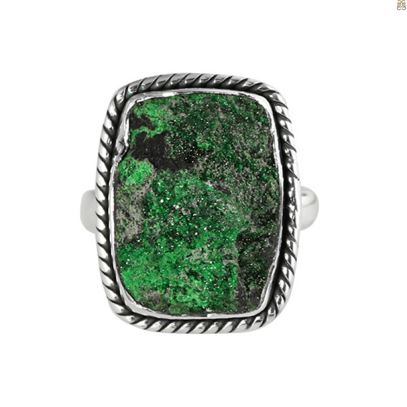 Uvarovite Adjustable Ring-ADJ-R UVR-2-544