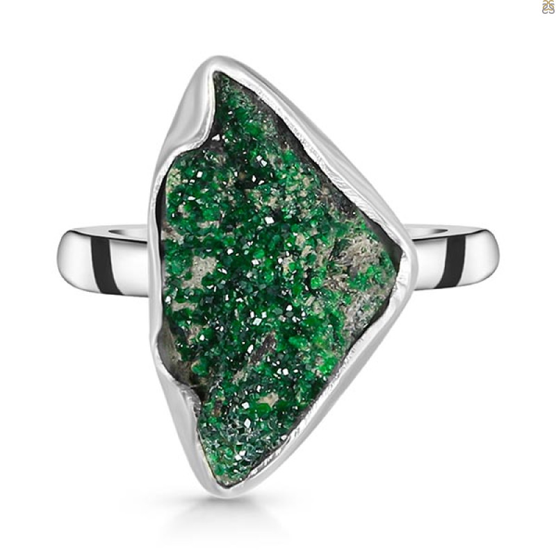 Uvarovite Ring-R-Size-5 UVR-2-568