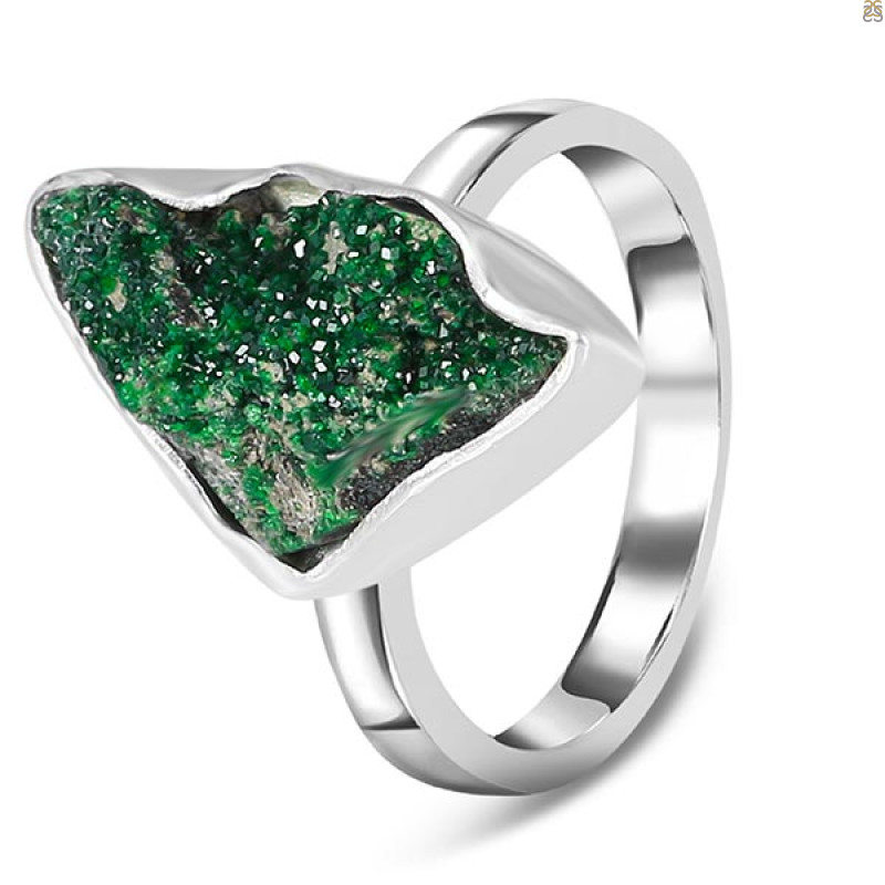 Uvarovite Ring-R-Size-5 UVR-2-568