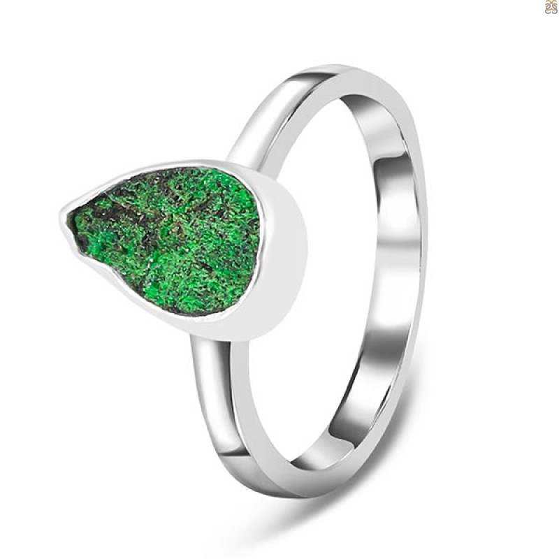 Uvarovite Ring-R-Size-7 UVR-2-569