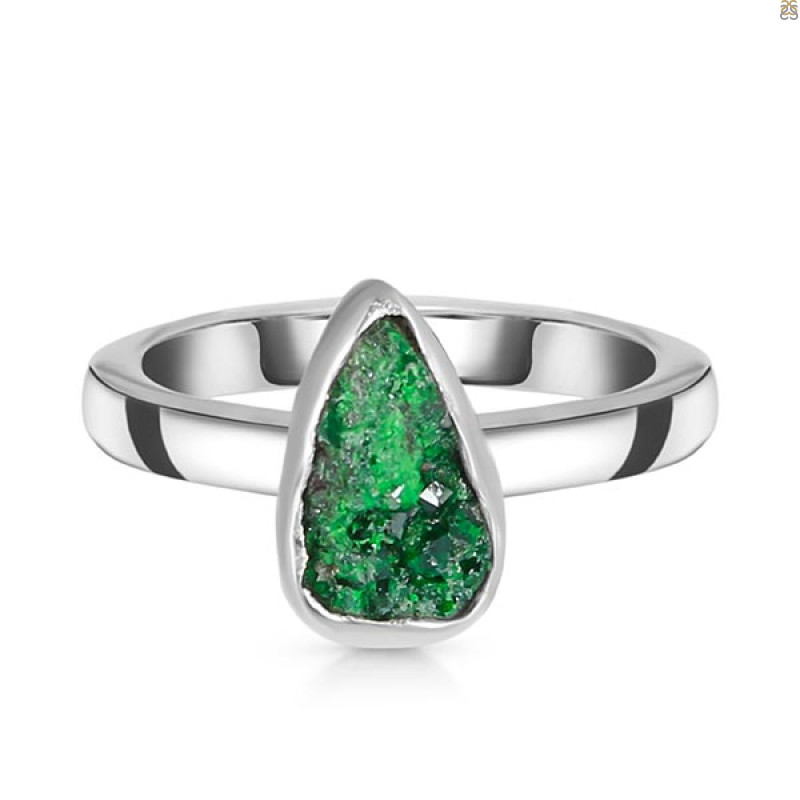 Uvarovite Ring-R-Size-7 UVR-2-570