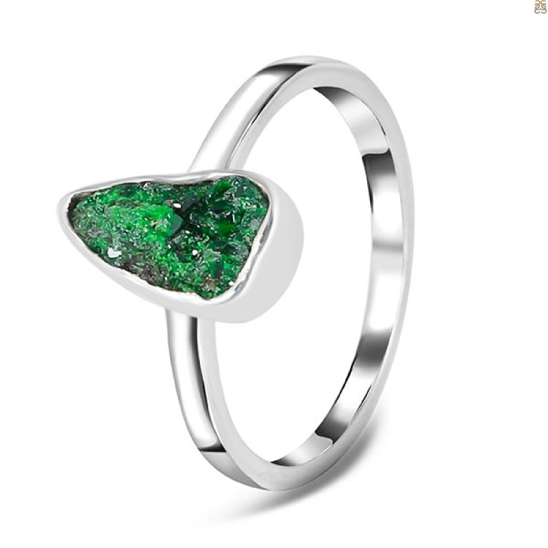 Uvarovite Ring-R-Size-7 UVR-2-570