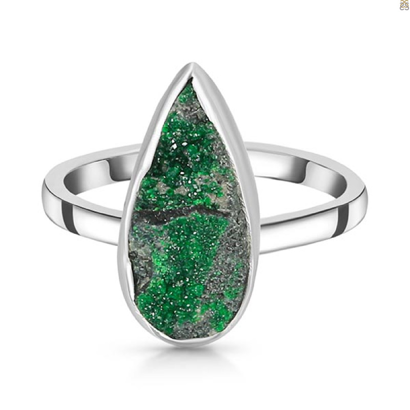 Uvarovite Ring-R-Size-5 UVR-2-583