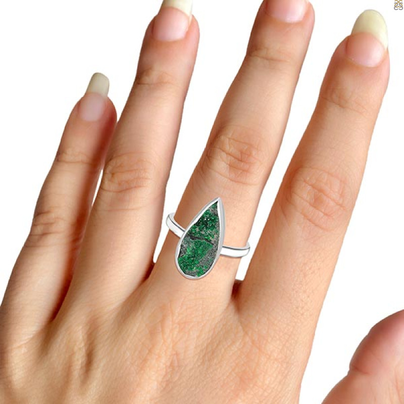 Uvarovite Ring-R-Size-5 UVR-2-583