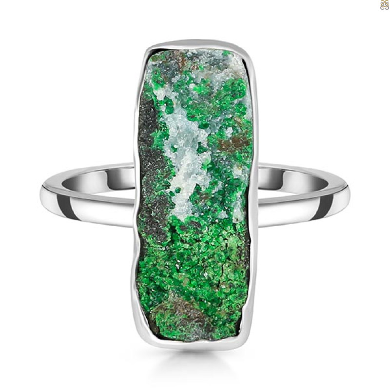 Uvarovite Ring-R-Size-5 UVR-2-589