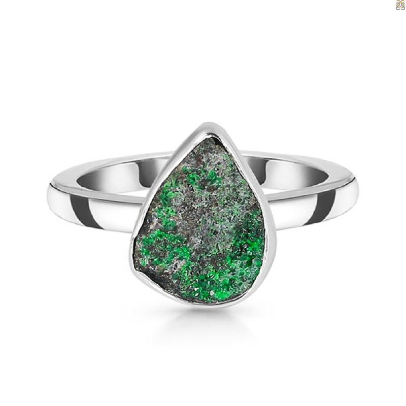 Uvarovite Ring-R-Size-9 UVR-2-614