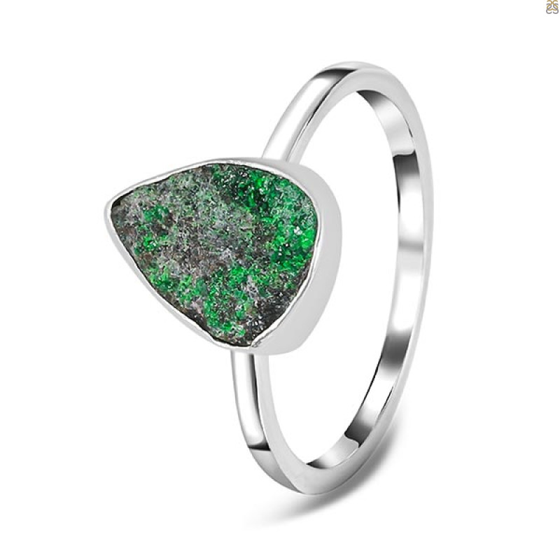 Uvarovite Ring-R-Size-9 UVR-2-614