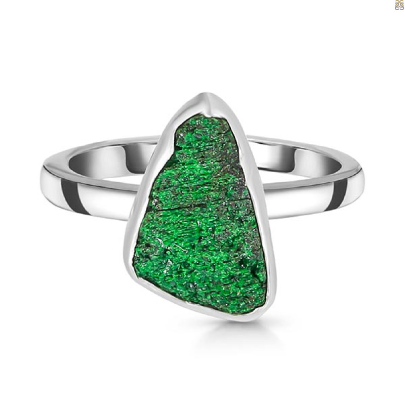 Uvarovite Ring-R-Size-10 UVR-2-629