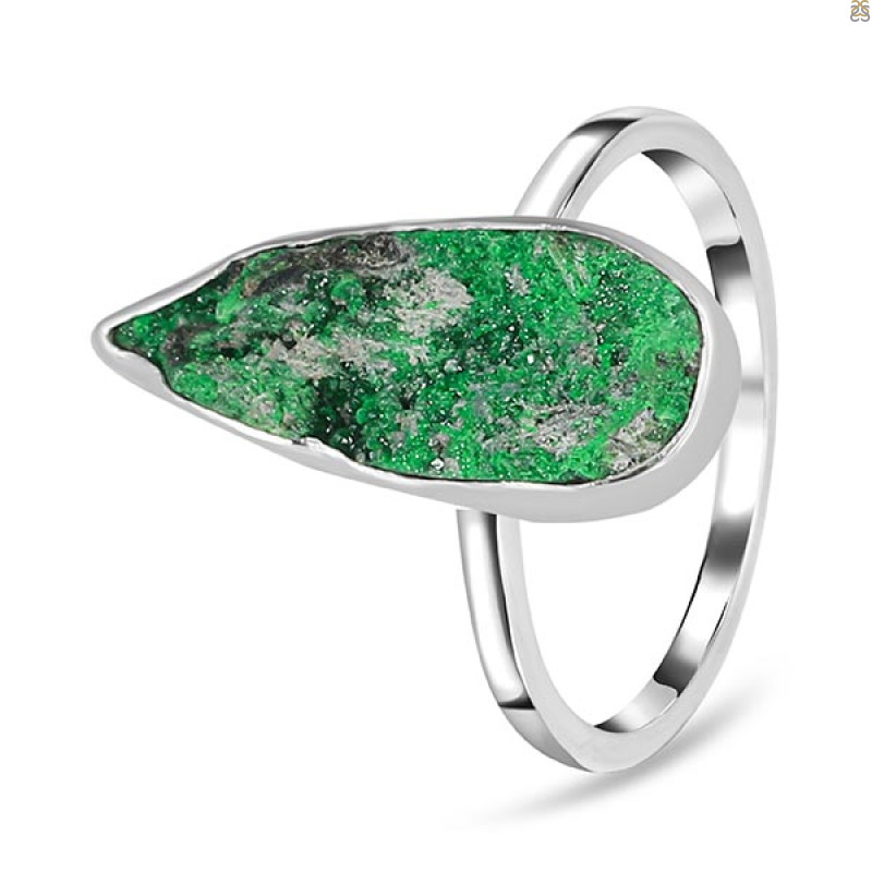 Uvarovite Ring-R-Size-8 UVR-2-640