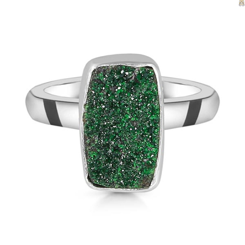 Uvarovite Ring-R-Size-5 UVR-2-657