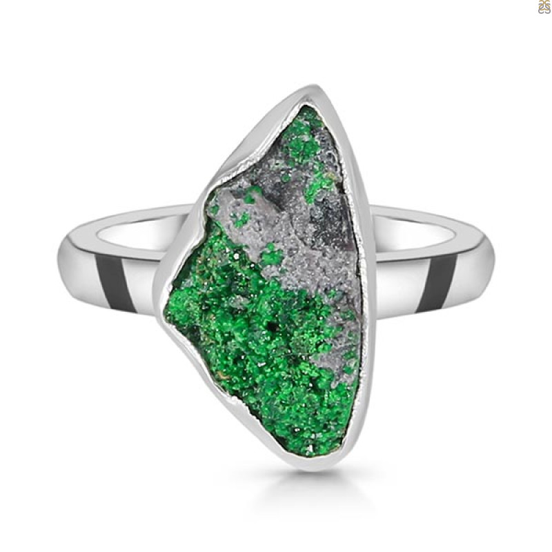 Uvarovite Ring-R-Size-5 UVR-2-659