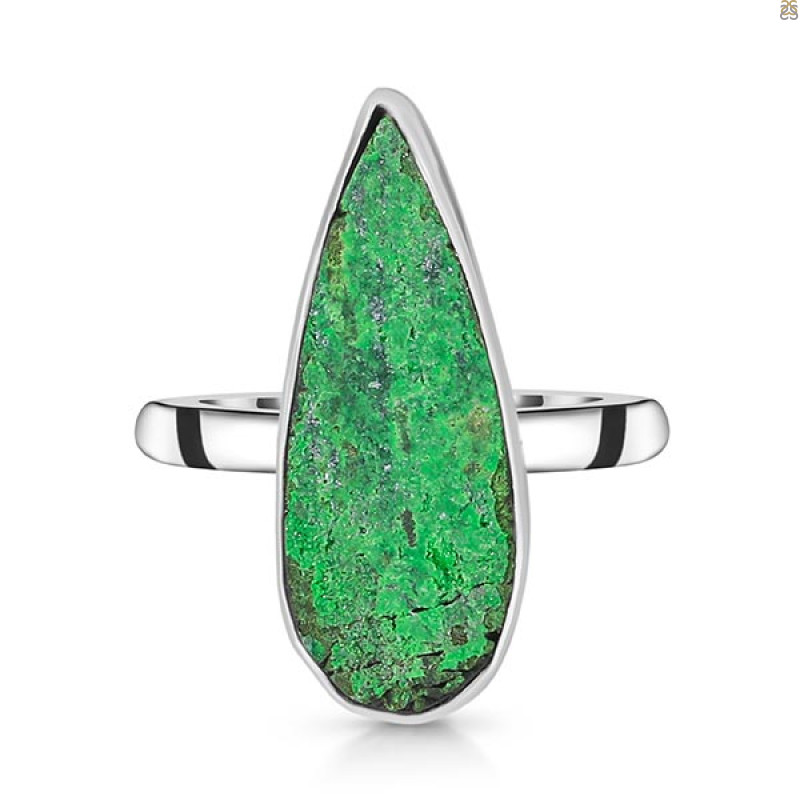 Uvarovite Ring-R-Size-10 UVR-2-665