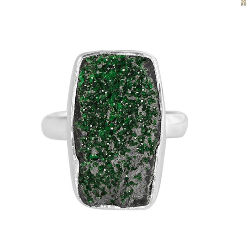 Uvarovite Ring-R-Size-7 UVR-2-95