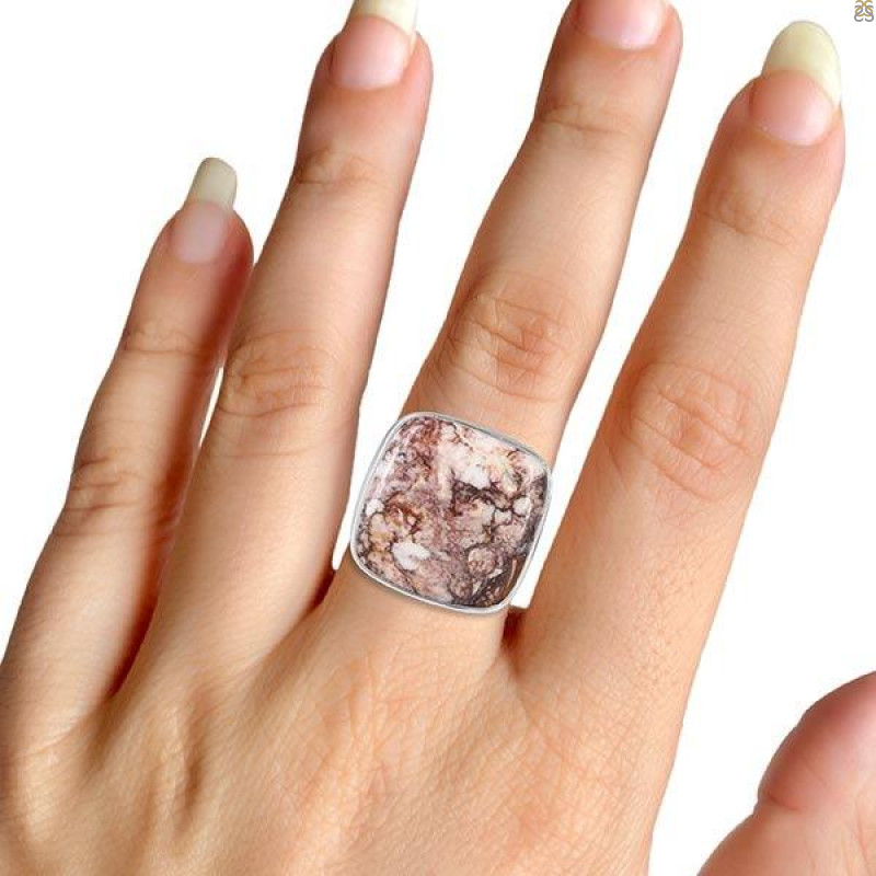Wild Horse Jasper Adjustable Ring-ADJ-R WOJ-2-76