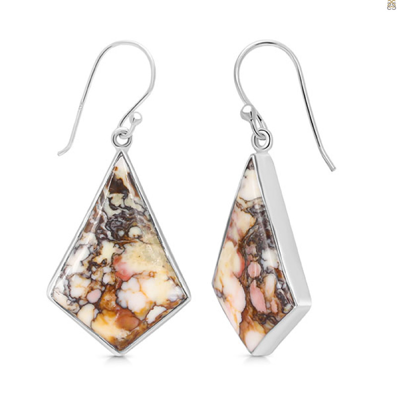 Wild Horse Jasper Earring-E WOJ-3-1