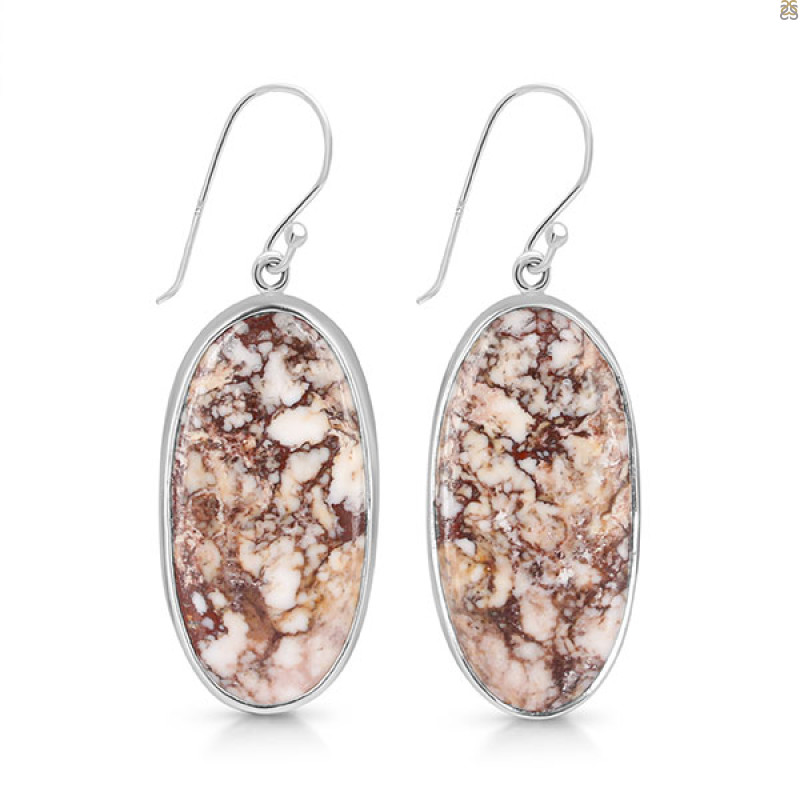 Wild Horse Jasper Earring-E WOJ-3-22