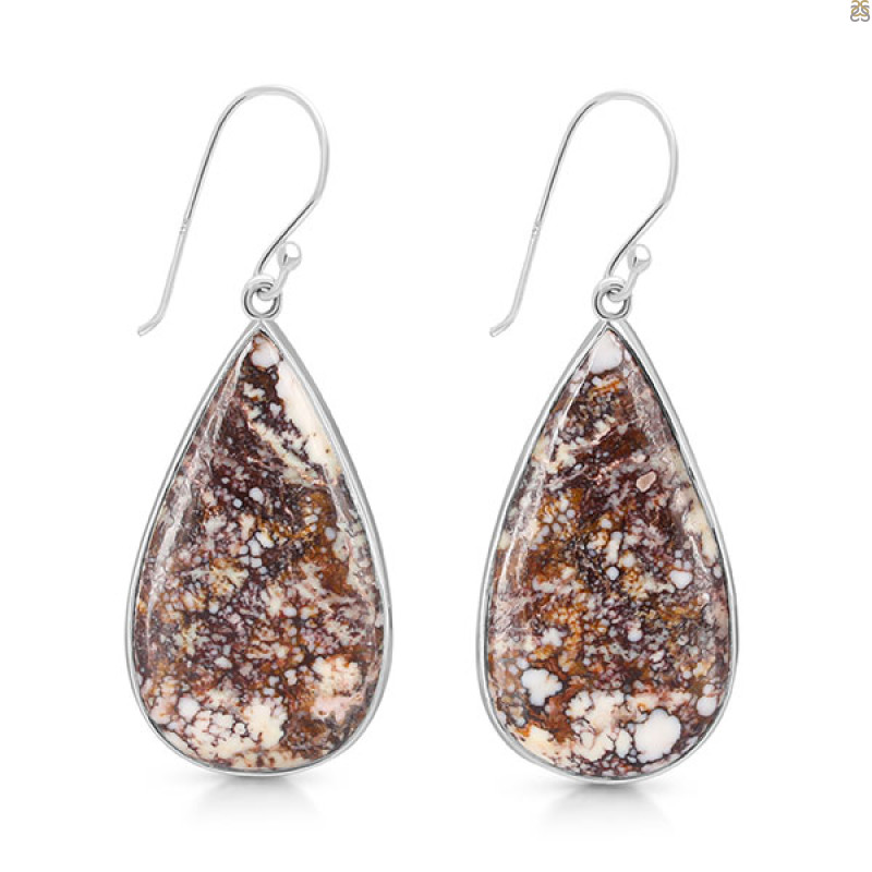 Wild Horse Jasper Earring-E WOJ-3-26