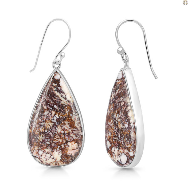 Wild Horse Jasper Earring-E WOJ-3-26