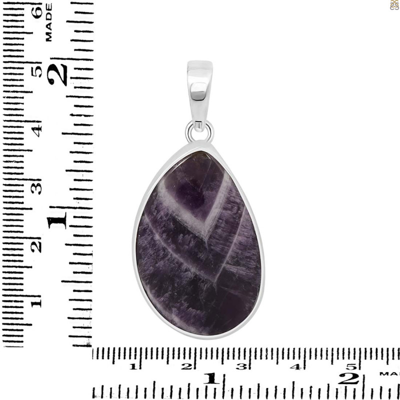 Amethyst Lace Agate Pendant-SP ALA-1-25