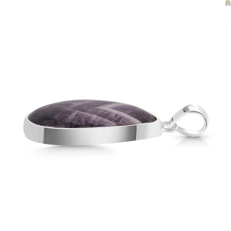 Amethyst Lace Agate Pendant-SP ALA-1-25