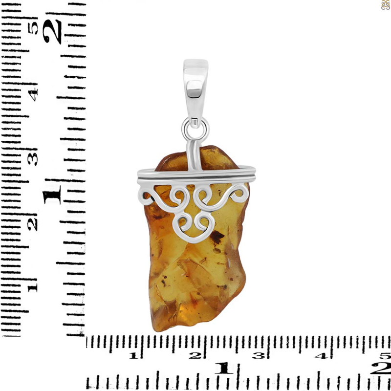 Amber Pendant-SP AMB-1-117