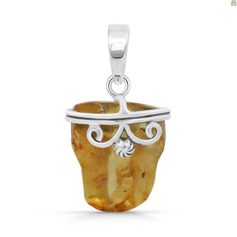 Amber Pendant-SP AMB-1-155
