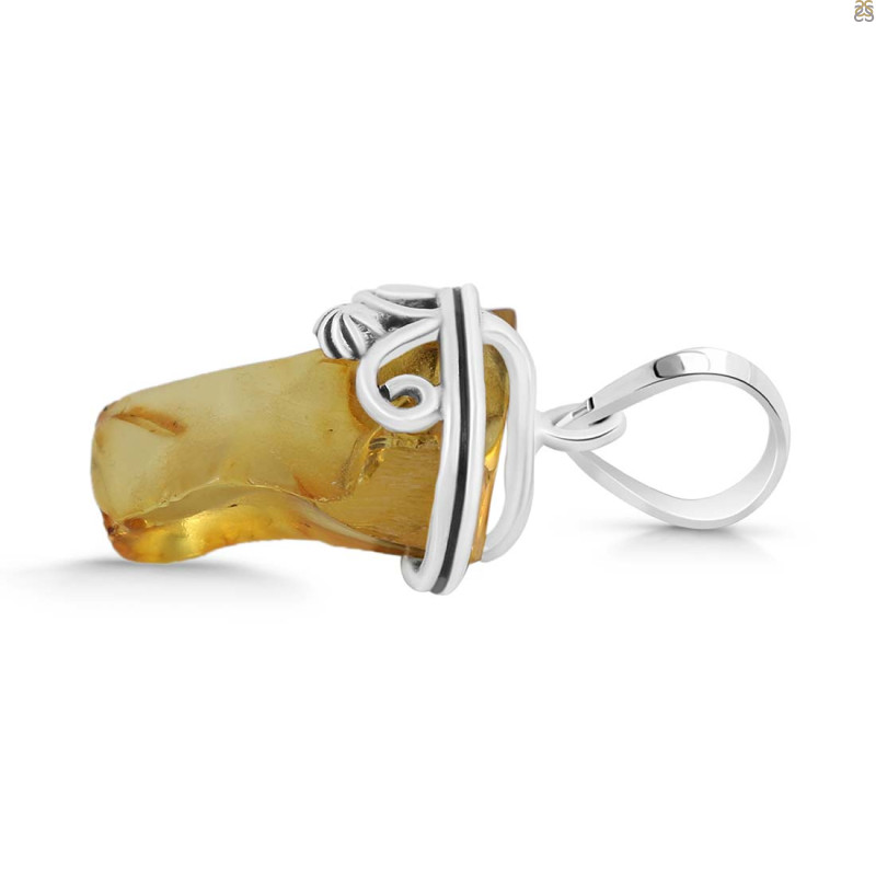 Amber Pendant-SP AMB-1-155