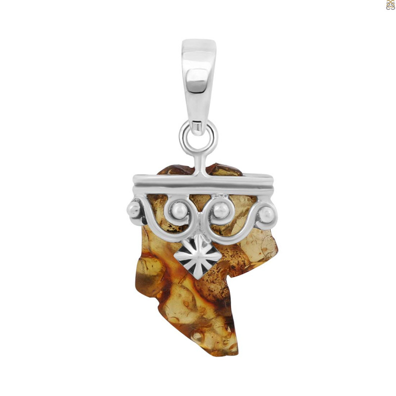 Amber Pendant-SP AMB-1-200