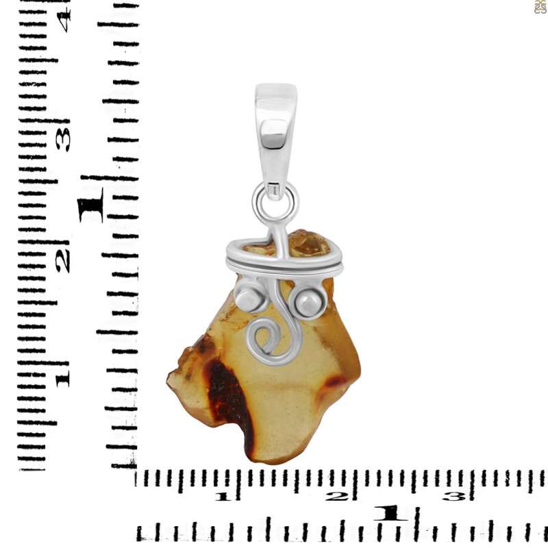 Amber Pendant-SP AMB-1-60