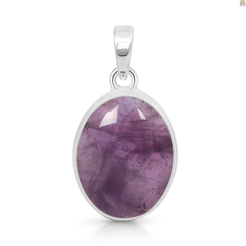 Amethyst Pendant-SP AMT-1-108