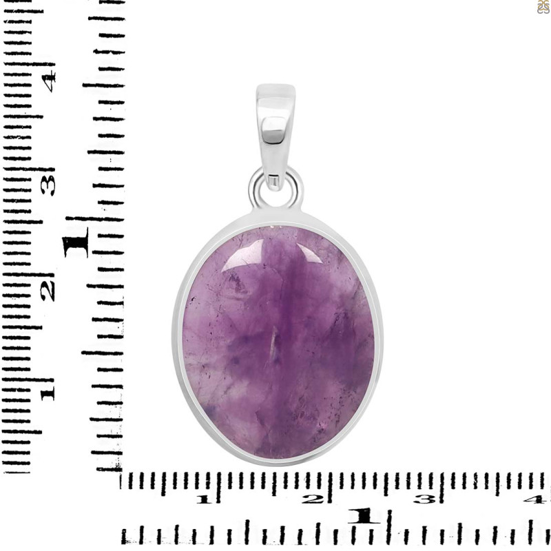Amethyst Pendant-SP AMT-1-109