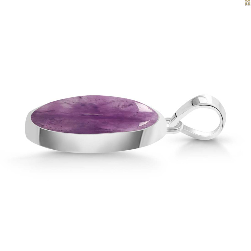 Amethyst Pendant-SP AMT-1-109