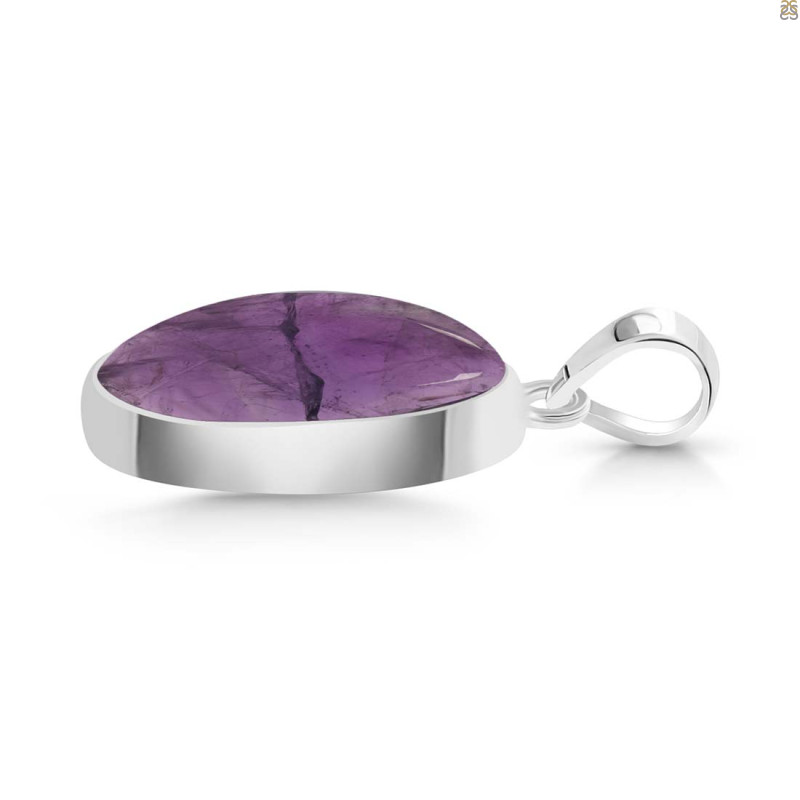 Amethyst Pendant-SP AMT-1-115