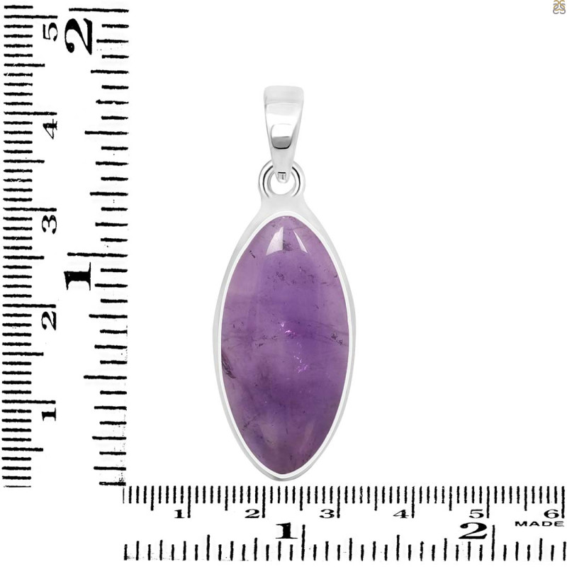 Amethyst Pendant-SP AMT-1-83