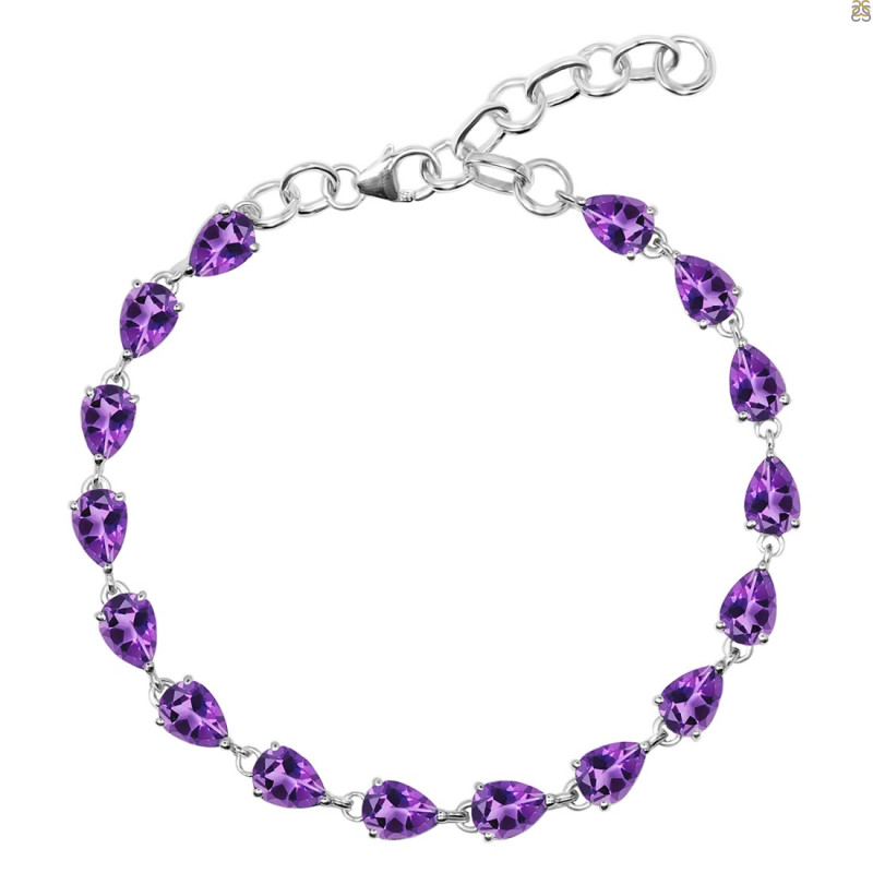 Amethyst Bracelet AMT-RDB-106.