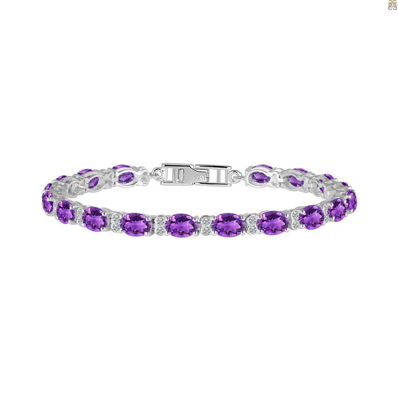 Amethyst Bracelet AMT-RDB-108.