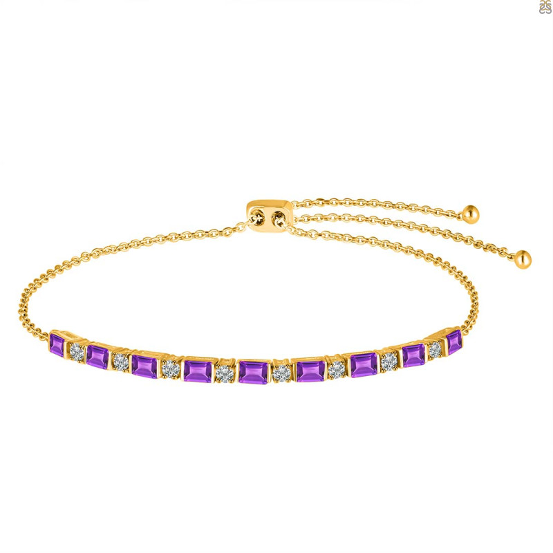 Amethyst Bracelet AMT-RDB-129.