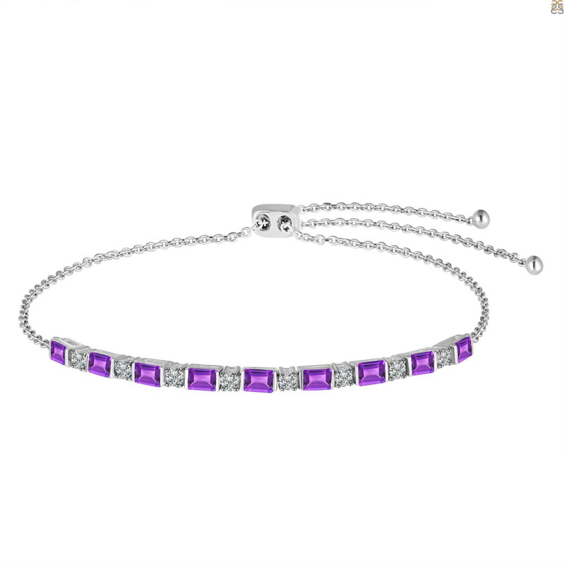 Amethyst Bracelet AMT-RDB-129.