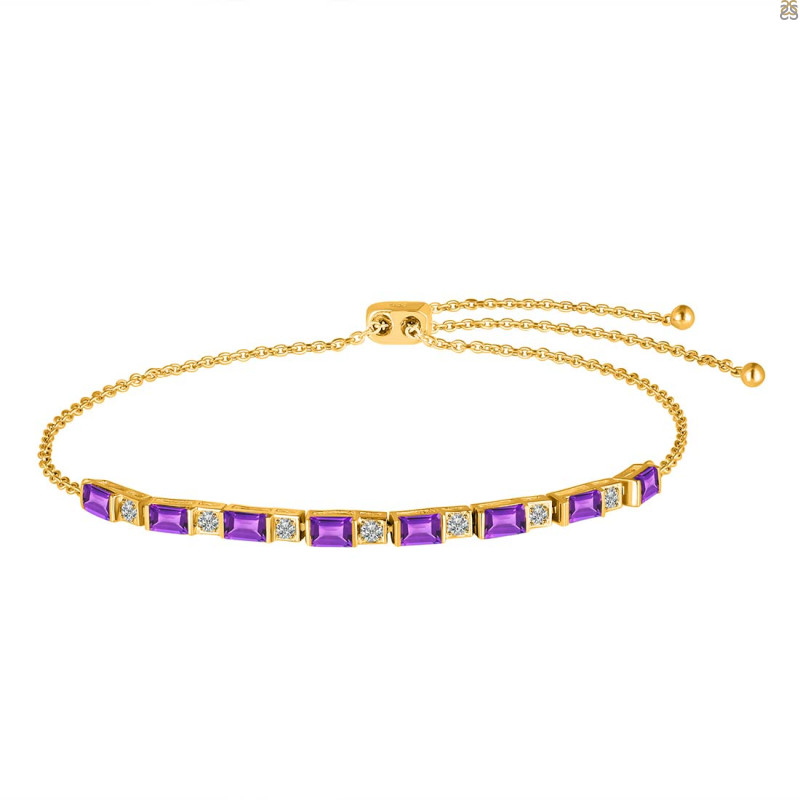 Amethyst Bracelet AMT-RDB-130.