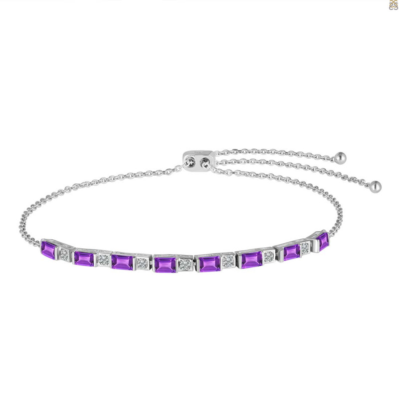 Amethyst Bracelet AMT-RDB-130.