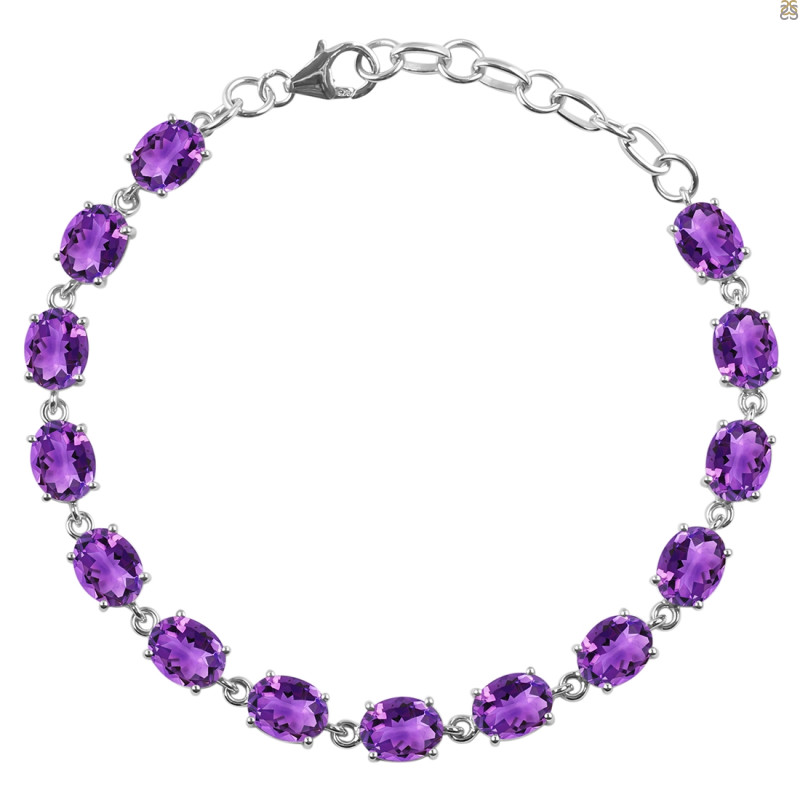 Amethyst Bracelet AMT-RDB-82.