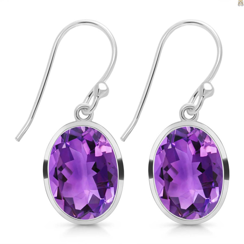 Amethyst Earring AMT-RDE-1246.