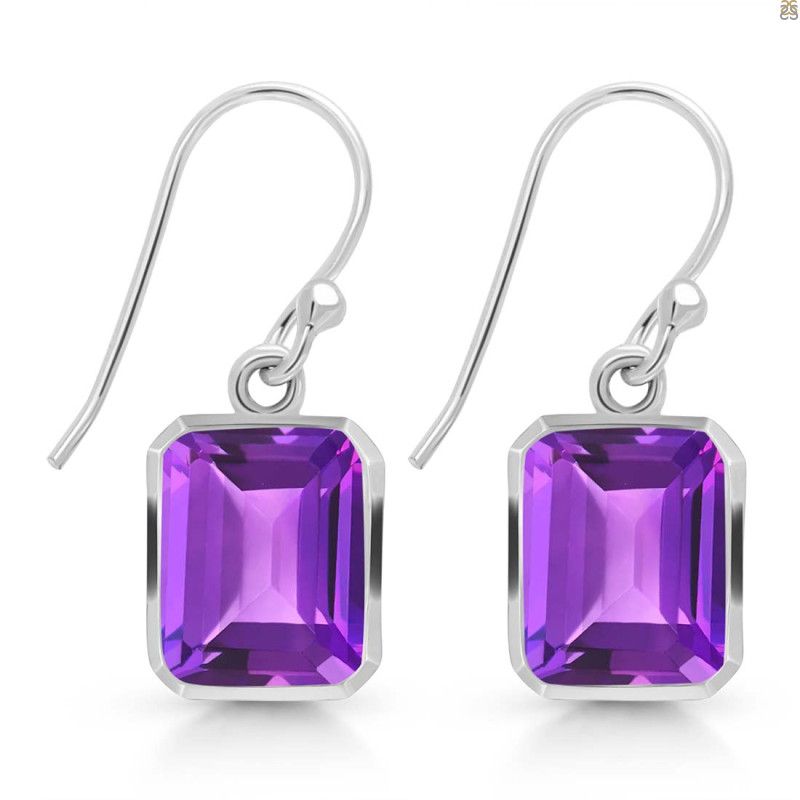 Amethyst Earring AMT-RDE-1250.