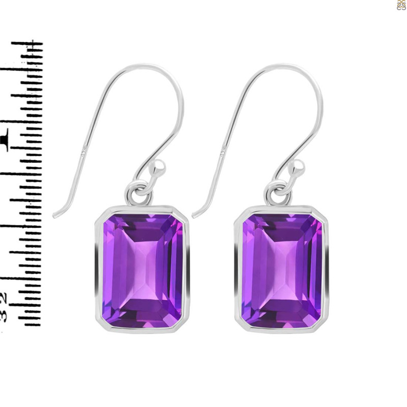 Amethyst Earring AMT-RDE-1251.