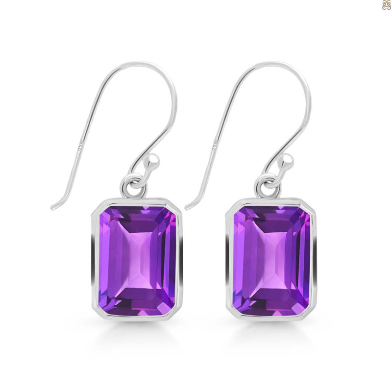 Amethyst Earring AMT-RDE-1251.