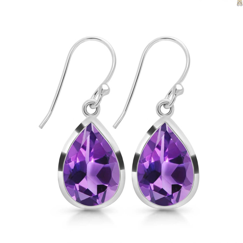 Amethyst Earring AMT-RDE-1252.