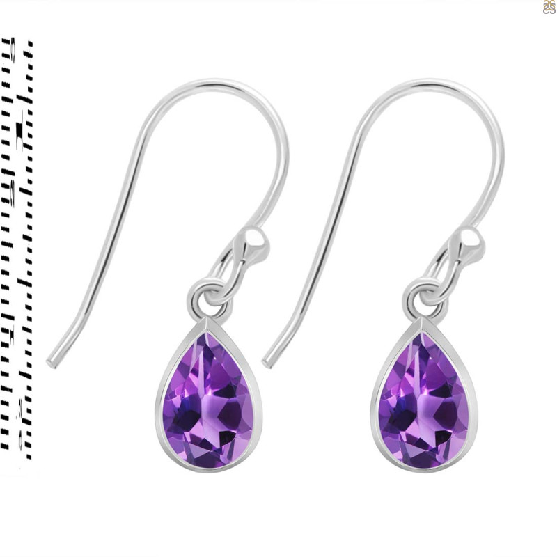 Amethyst Earring AMT-RDE-1317.