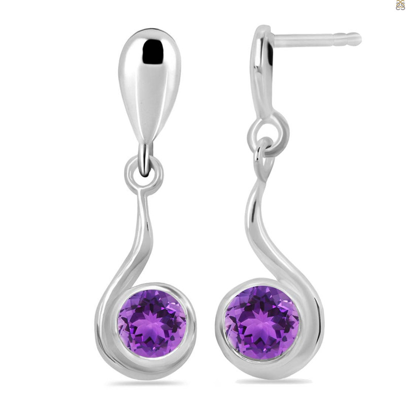 Amethyst Earring