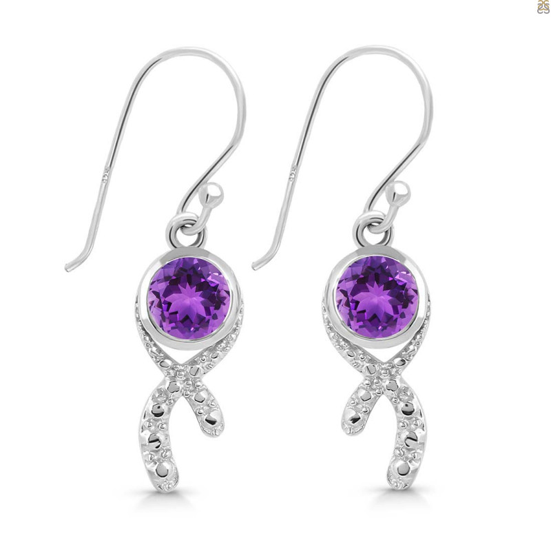 Amethyst Earring