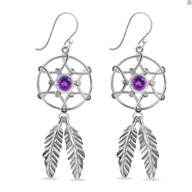 Amethyst Earring AMT-RDE-270.